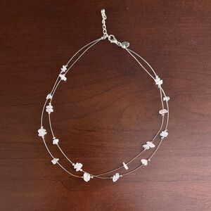 Pink Gemstone Choker Necklace